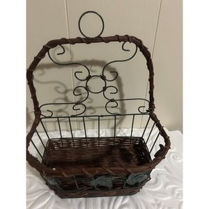 Lg.mail/card holder wall Ivy motif